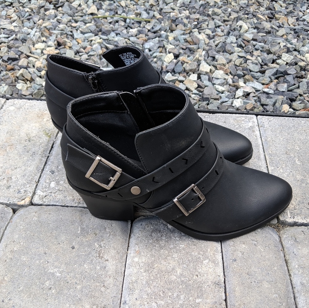 Black booties
